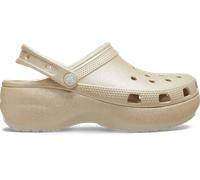 Crocs Classic Platform Glitter Sabots Femmes Champagne 42