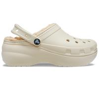 Crocs Classic Platform Lined Clog 37-38 EU Bone