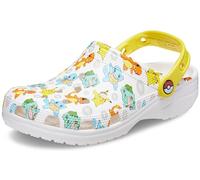 Crocs Classic Pokemon 2 Clog, Sabot, White/Multi,