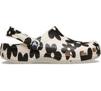 Crocs Classic Pop Petals Sabots Unisex Summit White/Multi 36