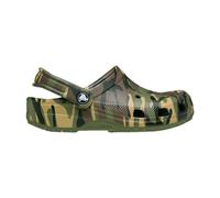 Crocs Sabot Classic Camouflage K Mixte Enfant Vert Kaki/Multicolore 34 EU