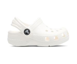 Crocs Classic - Sneakers Bébé - Blanc - Pointure 17-19 - Plastique White 17-19