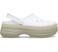 Crocs Classic Stacked Sabots Unisex Chalk 41
