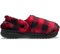 Crocs Classic Unfurgettable Buff Check Sabots Unisex Black / Red 41