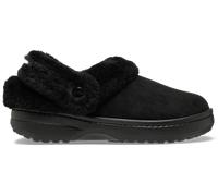 Crocs Classic Unfurgettable Vegan Suede Sabots Unisex Black 43