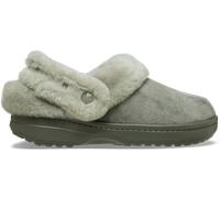 Crocs Classic Unfurgettable Vegan Suede Sabots Unisex Galactic Grey 45