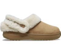 Crocs Classic Unfurgettable Vegan Suede Sabots Unisex Sepia 42