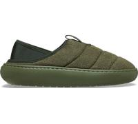 Crocs Classic Vegan Suede Moc Chaussures Unisex Army Green 39