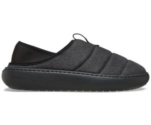 Crocs Classic Vegan Suede Moc Chaussures Unisex Black 39