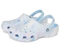 Crocs Classic Watercolor Marbled Clog 38-39 EU Oxygen Swirl