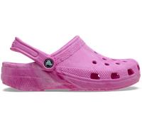 Crocs Classic Watercolor Marbled Sabots Enfants Pink Swirl 32