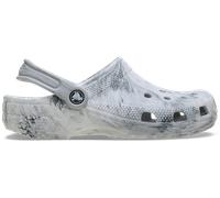 Crocs Classic Watercolor Marbled Sabots Unisex Grey Swirl 39