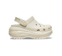 Sabots Crocs Mega Crush - Bone - Homme - Classic - Plateforme - Bride personnalisable 41/42