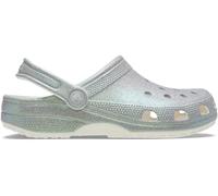 Crocs Unisexe Enfant Classic Iridescent Glitter CgT Sabots, White, 27/28 EU