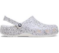 Crocs Classic Speckle Sabots Unisex White 45