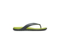 Crocs Tongs Coast pour homme, gris ardoise/agrumes, 43 EU, Gris ardoise agrumes, 45/46 EU