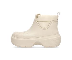 Crocs - Collection Stomp Puff Boot Stucco - Homme - Chaussures - Blanc - Taille: 38 EU