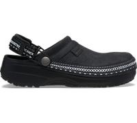 Crocs Crafted Vegan Suede Stitch Sabots Unisex Black 43