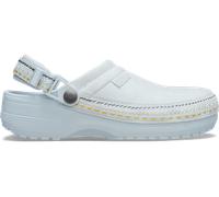 Crocs Crafted Vegan Suede Stitch Sabots Unisex Sky Ice 43