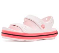 Crocs Crocband Cruiser Neon Band Sandales unisexes pour enfants, Bubble Ice/Pink Blast, pointure 38