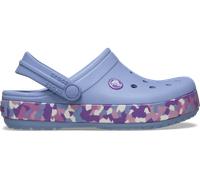 Crocs Crocband Glow Confetti Band Sabots Enfants Blue Haze/Multi 37