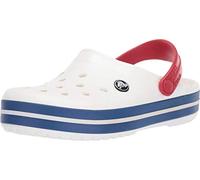 Crocs Crocband Mixte Sabots, White/Blue Jean, 41/42 EU