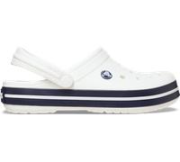 Crocs Crocband™ Sabots Unisex White / White/Navy 38