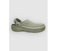 Crocs Cs Crafted Vegan Suede Stitch Sandales vert 8.0