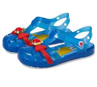 Crocs Disney Princess Isabella Sandales à paillettes pour bébé, Cobalt brillant, 9 Toddler