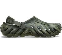 Crocs Echo Marbled Sabots unisexes pour adulte, Olive poudrée/multicolore, 10 Women/8 Men