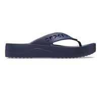 Crocs Femme Baya Platform Flip Tongs, Navy, 34/35 EU