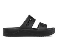 Crocs Femme Baya Platform Sandal Sandales, Black, 39/40 EU