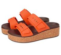 Crocs Femme Brooklyn Cork Buckle Sandales, Topaz, 42/43 EU