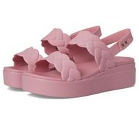 Crocs Femme Brooklyn Woven Upper LW Sandales, Rosette, 38/39 EU