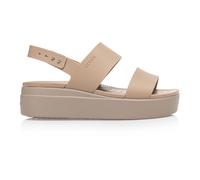 Crocs, Femme, Chaussures, Beige, Taille: 38 EU Sandales beige pour femmes style Brooklyn