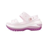Crocs Sandales compensées classiques unisexes Mega Crush – Hortensia – Taille 8 Women/6 Men