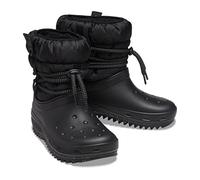Crocs Femme Classic Neo Puff Luxe Boot W Bottes, Black, 36/37 EU