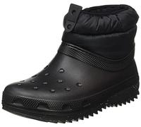 Crocs Femme Classic Neo Puff Shorty Boot W Bottes, Black, 36/37 EU