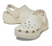 Crocs,Femme,Classic Platform Bloom Clog,Blanc du Sommet,37-38