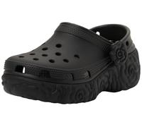 Crocs,Femme,Classic Platform Bloom Clog,Noir,36-37