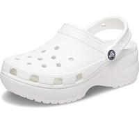 Crocs Femme Classic Platform Clog W Accessoire-lifestyle, Blanc, 39/40 EU