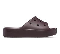 Crocs Femme Classic Platform Slide Sandales, Dark Cherry, 41/42 EU