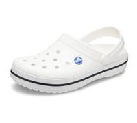 Crocs Femme Classic Slide | Platform Sandals, White, 37 EU