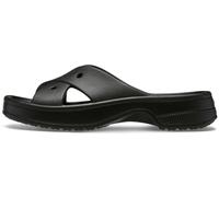 Crocs Femme Classic Womens Cross Strap Sandales, Black, 37/38 EU