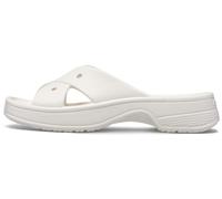 Crocs Sandales Classic Cross-Strap Femme Chalk 37/38 EU