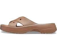 Crocs Femme Classic Womens Cross Strap Sandales, Milk Chocolate, 38/39 EU