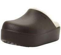 Crocs,Femme,Dylan Platform Lined Clog,Espresso/Grès,36-37