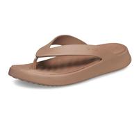 Crocs Femme Getaway Flip Tongs, Latte, 34/35 EU