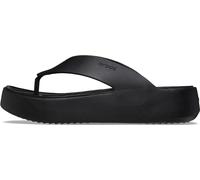 Crocs Femme Getaway Platform Flip Tongs, Black, 42/43 EU