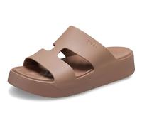 Crocs Femme Getaway Platform H-Strap Sandales, Latte, 42/43 EU